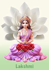 Lakshmi is successful in every way.