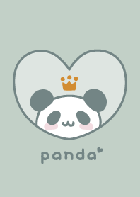 Panda Crown - Dullness Green