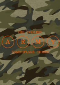 ARMY camouflage the coolest theme