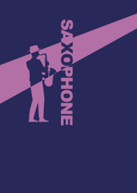 sax. playing Purple navy