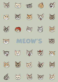 meowshead4 / mist green
