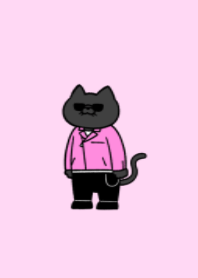 Racing black jacket cat 09
