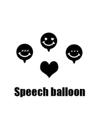Speech balloon***White