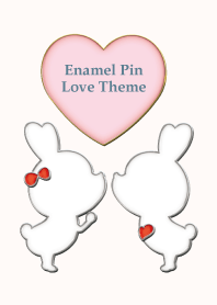 Enamel Pin LOVE Pair 51