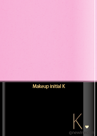 Makeup initial K