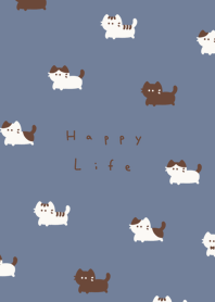 .แมว.　blue gray