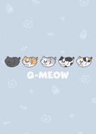 Q-meow1 / baby blue