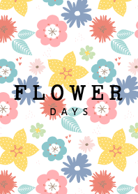 FLOWER DAYS white J