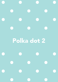 Polka dot(mint green)2