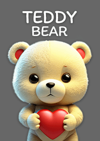 ตุ๊กตาหมีน้อยงุงิ (สีเทา)