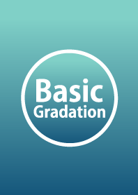 Basic Gradation Aqua Blue