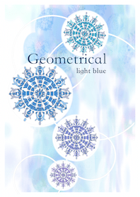 Geometrical Blue