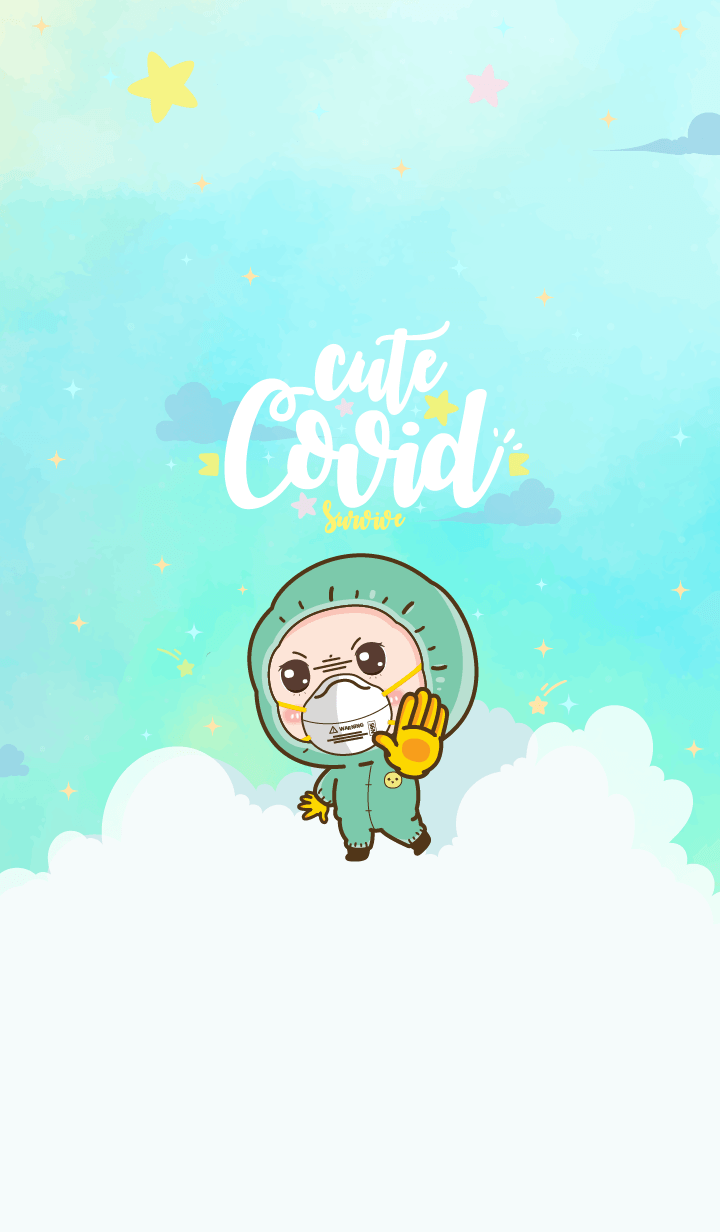 Covid-19 Green Pastel