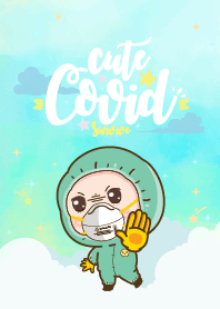 โควิด-19 สีเขียว พาสเทล