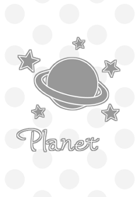 Planet 2 -Polka dot-