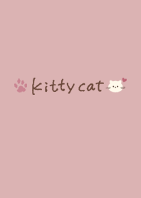 Kitty cat. -simple white cat theme-