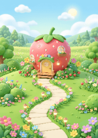Fantasy Strawberry Home