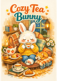 Cozy Tea Bunny