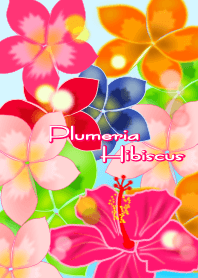 Plumeria and Hibiscus