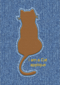 I am a Cat Applique 18