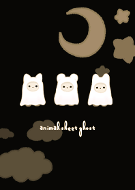 Animal Sheet Ghosts  - BK x Orange