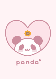 Panda Sunflower - Pink