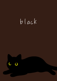 2 black cats on brown