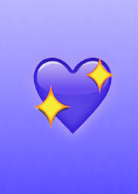 Heart Blue Purple that a Lover Can Be