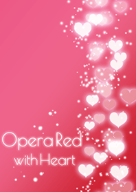 Opera Red with Heart