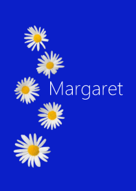 Margaret in the blue