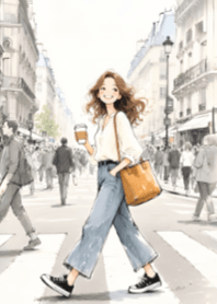 Cute Girl in the City V.4