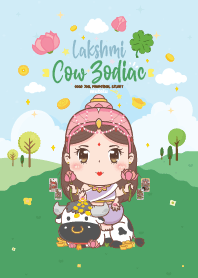 Lakshmi & Cow Zodiac x Good Job