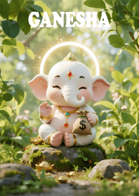 Ganesha, wealthy, rich in money, 3 JP