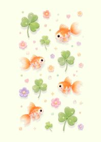 Goldfish and the Clover Leaf 1 (Pp)