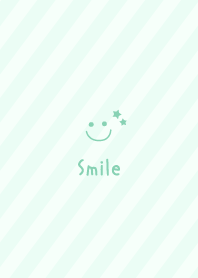 Smile Star =Green= Stripe2