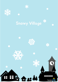 Snowy village