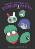 ピーナッツくん　ゾンビ Tシャツ ピーナッツくん ゾンビ Tシャツ - メルカリ