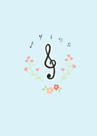 可愛的音樂家-藍藍