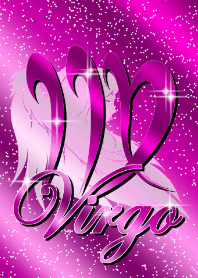 Zodiac signs Virgo2 purple