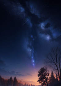 Mountain, Sea, and Moonlit Night 0FC61B