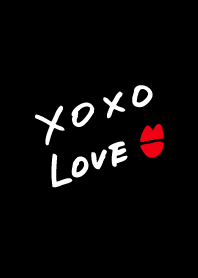 XOXO LOVE-Black-