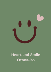 Smile & Heart every day ~green tea color