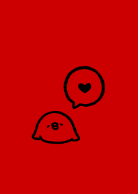 Chill out chick.(black1-01)