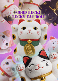 Good luck * Lucky cat doll