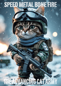 The advancing cat army 13
