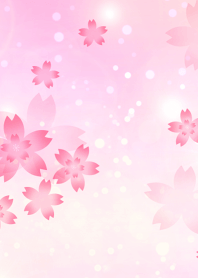 Sakura that is cute and excited.