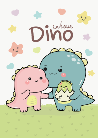 Dinosaur In love.