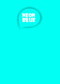 Love Neon Blue Theme