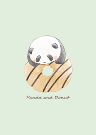 Panda and Donut* -green-