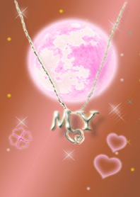 イニシャル M&Y （ピンクゴールド）